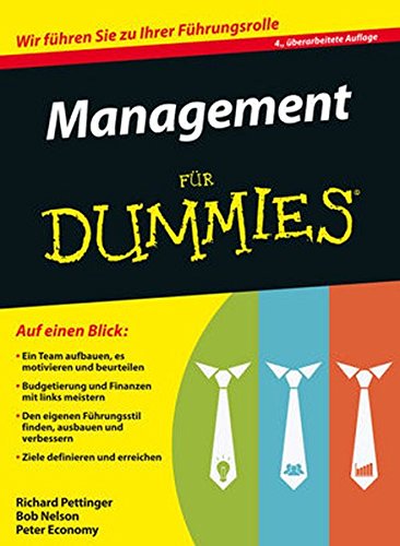 Management für Dummies von Wiley-VCH Verlag GmbH & Co. KGaA